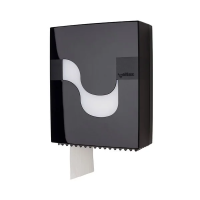 Диспенсер для туалетной бумаги в рулонах TEMCA/Челтекс черный, C92210