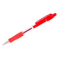 Ручка шариковая автоматическая Pilot Super Grip BPGP-10R-F-R красная, 0.7мм