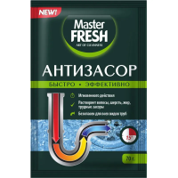 Средство для прочистки труб Master FRESH Антизасор порошок 70гр