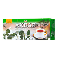 Чай Akbar Жасмин, зеленый, 25 пакетиков