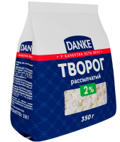 Творог Danke 2%, 350г