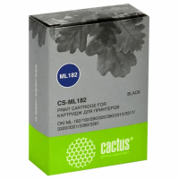 Картридж матричный Cactus CS-ML182 для Oki ML-182/192/280/320/390, черный