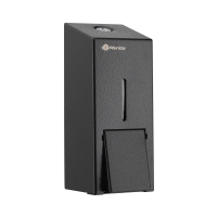 Диспенсер для мыла наливной Merida Stella R DSC102.R, черный, металлический, 500мл, Мини