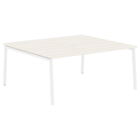 Стол 2-х местный ELWST 1716 Ясень Траун/Белый 1760х1606х750 EDIS