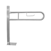 Поручень Nofer откидной нержавеющая сталь, матовый, 810мм, 15064.S