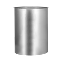 Корзина для мусора Merida Stella R KSM108.R, 50л, матовый металлик, цилиндрическое