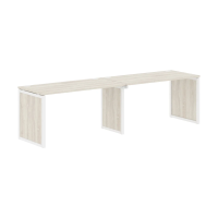 Стол 2-х местный XQPWST 2870 Сосна Эдмонт/Белый 2800х700х750 XTEN-QP