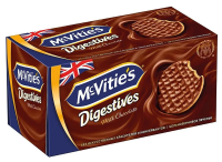 Печенье Mcvitie's Digestives цельнозерновое с молочным шоколадом, 200г