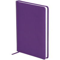Ежедневник недатированный Officespace Winner фиолетовый, А5, 136 листов, гладкий матовый, обложка с