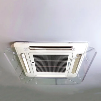 Экран для кондиционера потолочного размером от 750х750 до 850х850 мм, ПЭТ, прозрачный, 1,5 мм, 10000