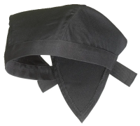 METRO PROFESSIONAL Бандана повара черная, 2шт