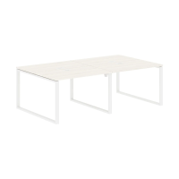 Стол 4-х местный EQWST 2313 Ясень Траун/Белый 2326х1346х750 EDIS