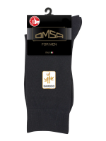 Носки мужские Omsa Classic 205 Bamboo черные, 45-47