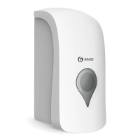 Диспенсер для пены наливной Grass 1л, пластик, IT-0637