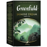 Чай Greenfield Jasmine Dream (Жасмин Дрим), зеленый, листовой, 200 г
