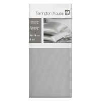 Tarrington House Наволочка светло-серая перкаль, 50 x 70см