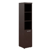 Шкаф-колонка высокий Skyland Torr-Z THC 42.5, венге магия, 430х452х1968мм, с малой дверью, правый, с топом