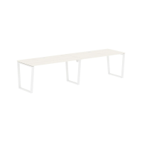 Стол 2-х местный EVWST 3180 Ясень Траун/Белый 3126х800х750 EDIS