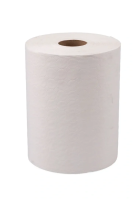 Бумажные полотенца в рулоне, 2 слоя, белые, 143м х 24.7см