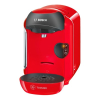 Кофемашина капсульная Bosch Tassimo Vivy TAS 1253, 1300 Вт, красная
