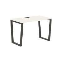 Стол прямой EVST 1167 Ясень Траун/Мокко 1160х670х750 EDIS