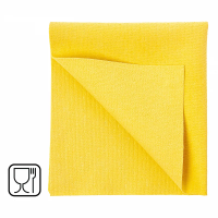 Салфетка для стекла микроволоконная/35*40 см/245 гр/м2/желтый/hq profiline, 73613