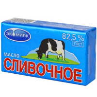 Масло сливочное Экомилк 82.5%, 180 г