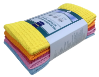 METRO PROFESSIONAL Набор полотенец для кухни набор 1 вафельные 50 x 70см, 5шт