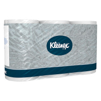 Туалетная бумага Kimberly-Clark Kleenex без аромата, белая, 3 слоя, 6 рулонов, 350 листов
