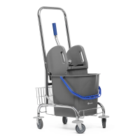 Тележка уборочная Merida HFW201, 1 ведро, пластиковый отжим, на колесах