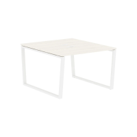 Стол 2-х местный EVWST 1113 Ясень Траун/Белый 1160х1346х750 EDIS