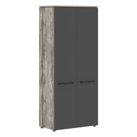 Шкаф для одежды MCW 85 Антрацит/Сосна Нордик 854х423х1956 MORRIS TREND