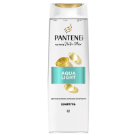 Шампунь женский Pantene Pro-V Aqua Light питательный для тонких и жирных волос, 400мл