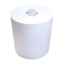 Бумажные полотенца Lime в рулоне, белые, 210м, 1 слой, 251210