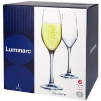 Набор бокалов для вина LUMINARC Celeste, 6 шт x 160 мл