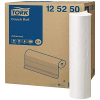 Бумажные простыни Tork Advanced C1, 125250, 50см х 50м, 132 листа, 2 слоя, белые