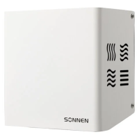 Сушилка для рук SONNEN HDR-1200W, 1200 Вт, производство РОССИЯ, антивандальная, 12 м/с, сталь, 70187