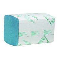 Бумажные полотенца листовые Kimberly-Clark Scott Extra 6682, листовые, голубые, Z укладка, 240шт, 1