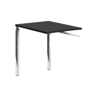 Брифинг приставка XGR 889.1 Дуб Юкон Модерн/Нержавейка полированная 800х600х750 XTEN GLOSS