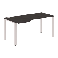 Стол эргономичный XS6CET 169(L) Дуб Юкон Модерн/Серый 1600х900х750 XTEN-S60