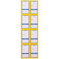 Этикетки для ценников Officespace Овал 8 ассорти, 62х37мм, 8шт, 30 листов