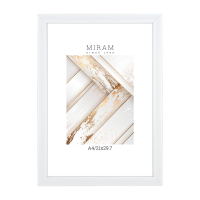 Фоторамка Мирам белая А4, 21 x 29.7см