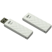 Память SiliconPower 'Ultima U03'  16GB, USB2.0 Flash Drive, белый