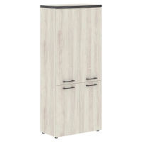 Шкаф с глухими средними и малыми дверьми THC 85.3 Сосна Эдмонт 856х450х1968 TORR