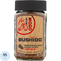 Кофе растворимый Bushido Kodo 95г, стекло