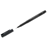 Ручка капиллярная Faber-Castell Pitt Artist Pen Fineliner M черная, 0.7мм, черный корпус