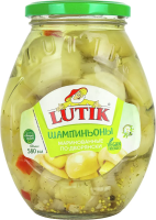 Шампиньоны Lutik маринованные по-дворянски, 580мл