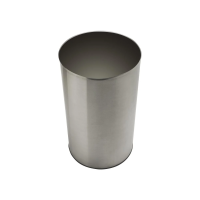 Мусорное ведро Nofer нерж.сталь 15л, круглое, 14071.15.SC.S