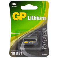 Батарейка GP Lithium CR2E, литиевая, 1 шт., блистер, 3В, CR2E-2CR1