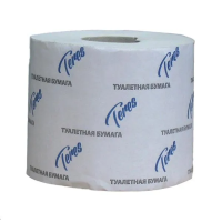 Туалетная бумага Teres светло-серая, 1 слой, 70м, Т-0075
